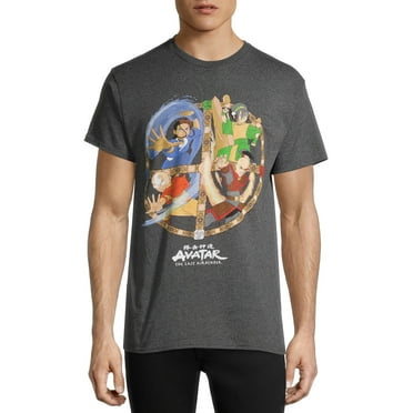 Avatar The Last Airbender Character Shots Men's and Big Men's Graphic T-Shirt