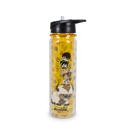 Avatar: The Last Airbender Characters Water Bottle | Holds 16 Ounces