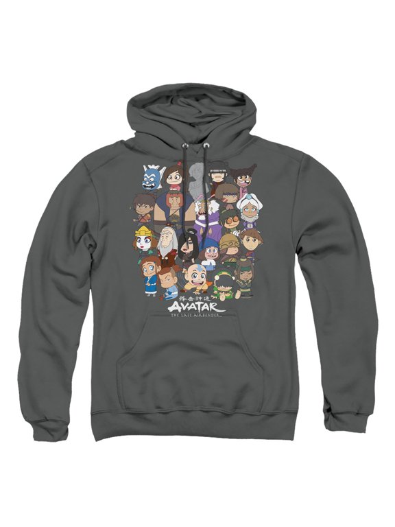Avatar The Last Airbender Chibi Group Unisex Adult Pull-Over Hoodie