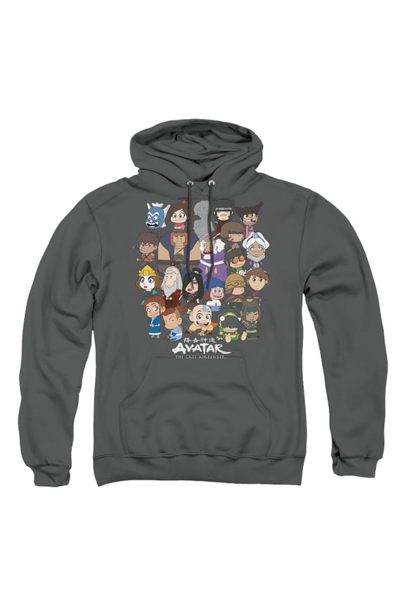 Avatar The Last Airbender Chibi Group Unisex Adult Pull-Over Hoodie