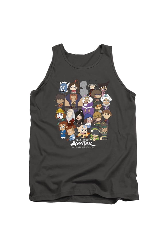 Avatar The Last Airbender Chibi Group Unisex Adult Tank Top