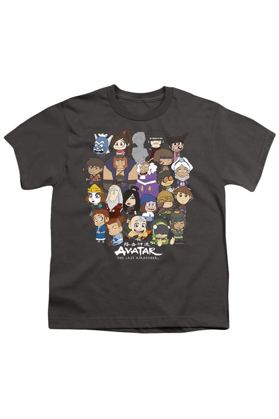 Avatar The Last Airbender Chibi Group Unisex Youth T Shirt