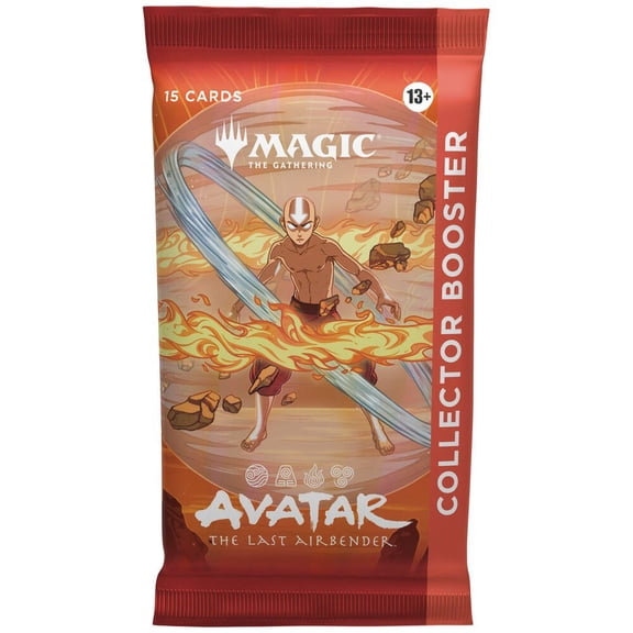 Avatar: The Last Airbender Collector Booster Pack  Magic: The Gathering  15 Cards  Rare & Foil Exclusives