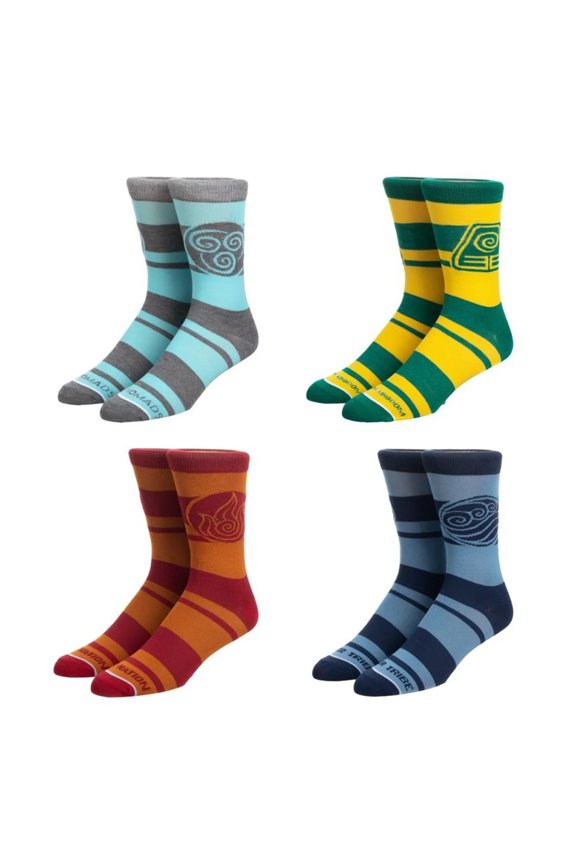Avatar The Last Airbender Crew socks for men 4 pack