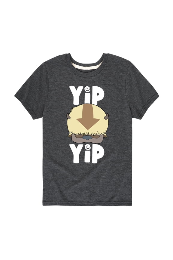 Avatar - The Last Airbender - Cute Appa Yip Yip Short Sleeve Graphic T-Shirt