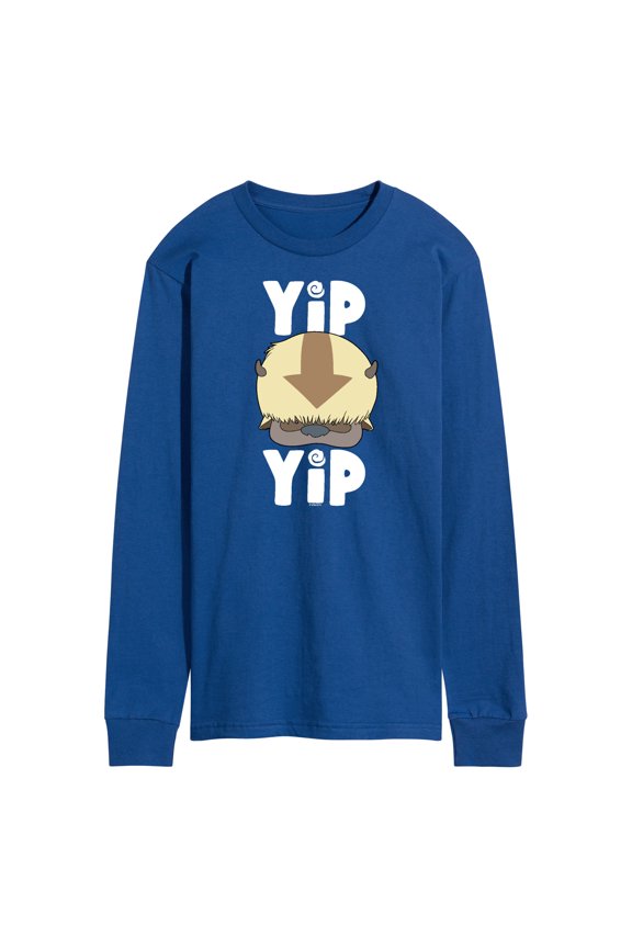 - Cute Appa Yip Yip - Men's Long Sleeve T-Shirt