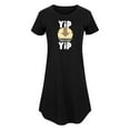 thumbnail image 1 of Avatar: The Last Airbender - Cute Appa Yip Yip - Women's Any Way Dress, 1 of 7