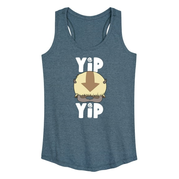 Avatar - The Last Airbender - Cute Appa Yip Yip - Women's Racerback Tank Top