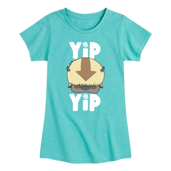 Avatar - The Last Airbender - Cute Appa Yip Yip - Youth Girls Short Sleeve Graphic T-Shirt