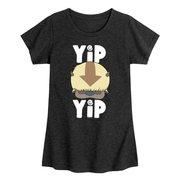 Avatar - The Last Airbender - Cute Appa Yip Yip - Youth Girls Short Sleeve Graphic T-Shirt