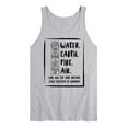 thumbnail image 1 of Avatar - The Last Airbender - Elements Harmony - Men's Jersey Tank Top, 1 of 4