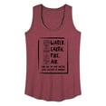 thumbnail image 1 of Avatar - The Last Airbender - Elements Harmony - Women's Racerback Tank Top, 1 of 5