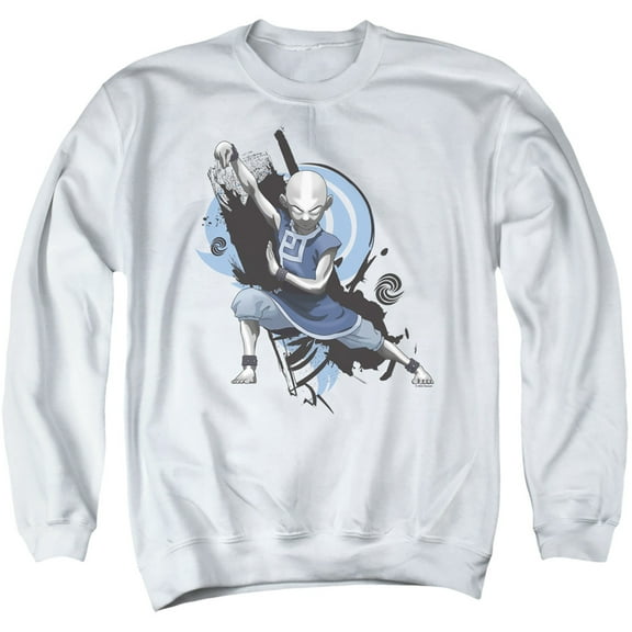 Avatar The Last Airbender Energybending Aang Unisex Adult Crewneck Sweatshirt