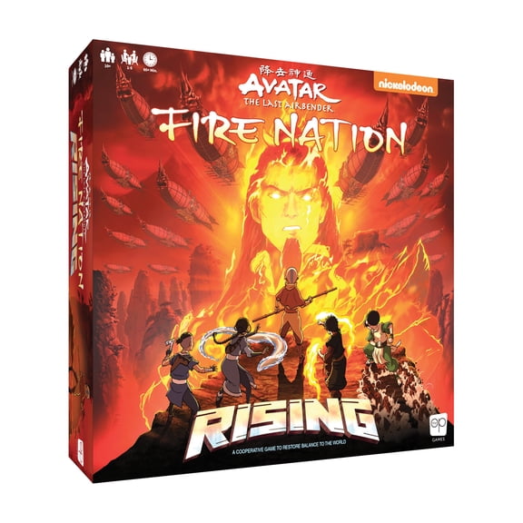 Avatar The Last Airbender Fire Nation Rising Board Game