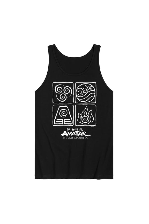 - Four Elements Inverse - Men's Jersey Tank Top