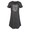 thumbnail image 1 of Avatar - The Last Airbender - Four Elements Inverse - Women's Any Way Dress, 1 of 5