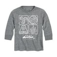 thumbnail image 1 of Avatar - The Last Airbender - Four Elements Inverse - Youth Long Sleeve Graphic T-Shirt, 1 of 5
