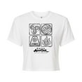 thumbnail image 1 of Avatar - The Last Airbender - Four Elements - Juniors Cropped Cotton Blend T-Shirt, 1 of 5