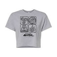 thumbnail image 1 of Avatar - The Last Airbender - Four Elements - Juniors Cropped Cotton Blend T-Shirt, 1 of 5