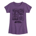 thumbnail image 1 of Avatar - The Last Airbender - Four Elements - Youth Girls Short Sleeve Graphic T-Shirt, 1 of 5