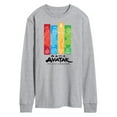 thumbnail image 1 of Avatar - The Last Airbender - Four Nations - Men's Long Sleeve T-Shirt, 1 of 5