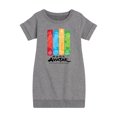 thumbnail image 1 of Avatar: The Last Airbender - Four Nations - Youth Girls Fleece Dress, 1 of 1