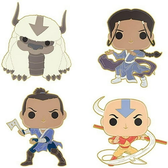 Avatar: The Last Airbender Funko Pop! Pin 4-Pack