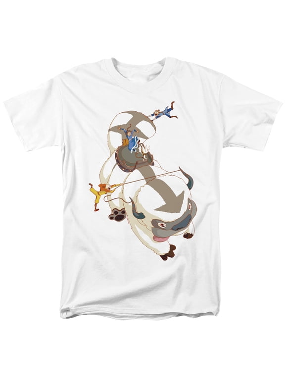 Avatar The Last Airbender Hang On Appa Unisex Adult T Shirt