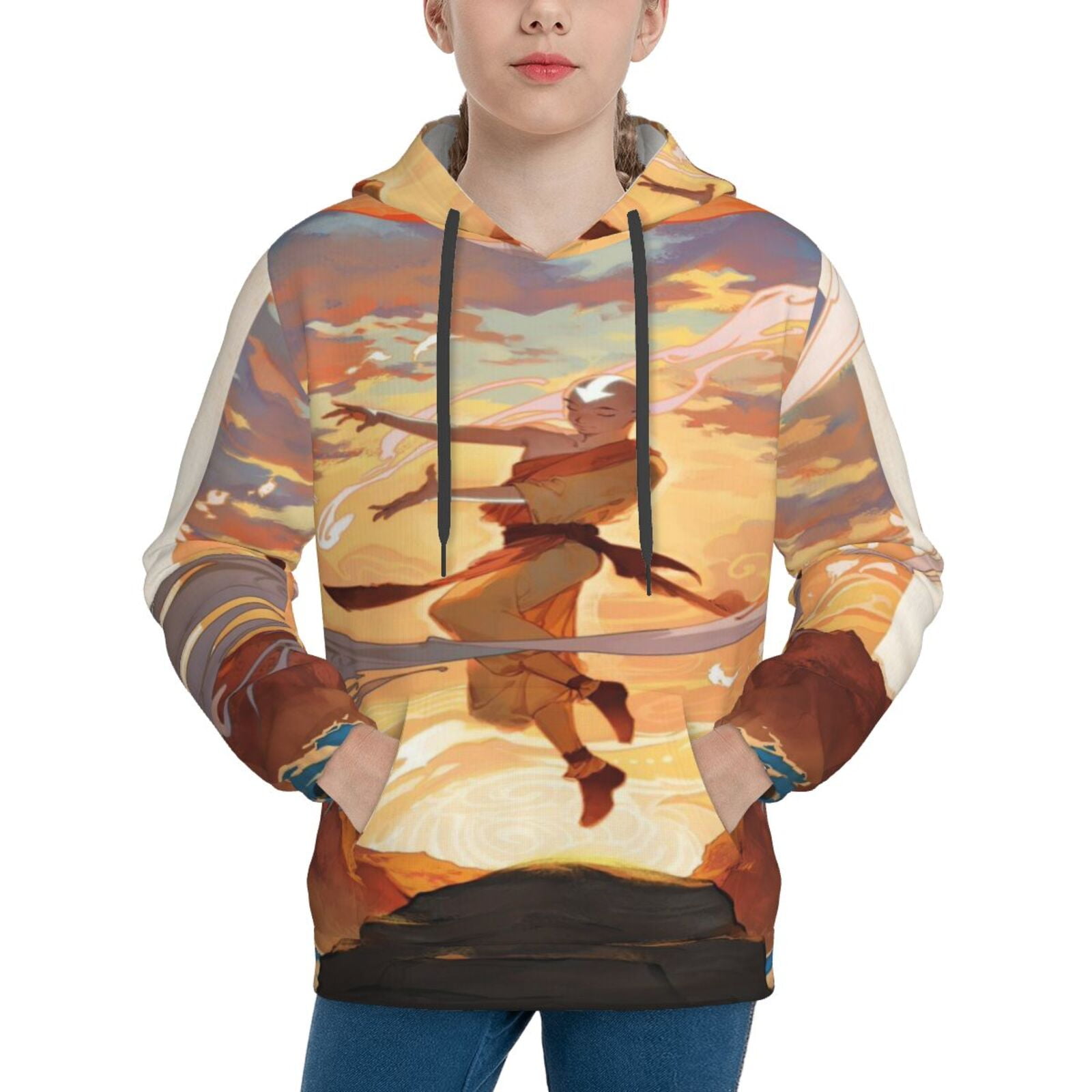 Avatar The Last Airbender Hoodie For Kids Fashion Pullover With Pocket