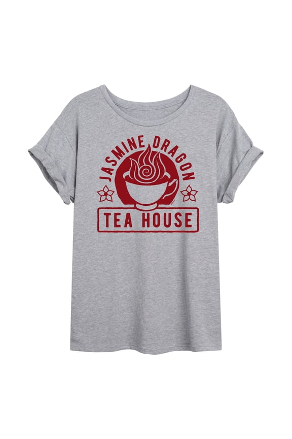 Avatar: The Last Airbender - Jasmine Dragon Tea - Juniors Ideal Flowy Muscle T-Shirt
