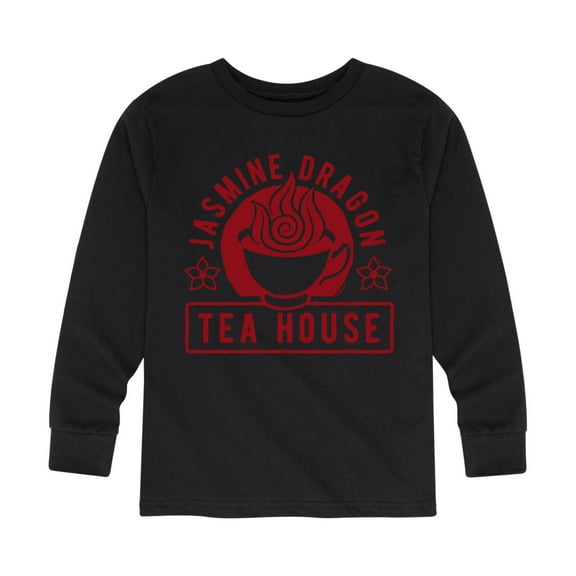Avatar - The Last Airbender - Jasmine Dragon Tea - Youth Long Sleeve Graphic T-Shirt