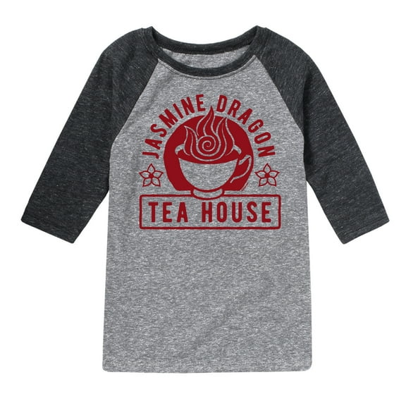 Avatar - The Last Airbender - Jasmine Dragon Tea - Youth Raglan Graphic T-Shirt