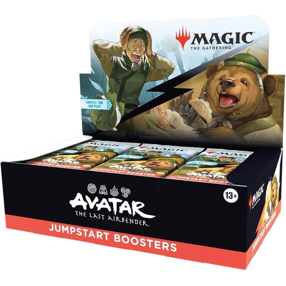 Magic: The Gathering Avatar The Last Airbender Jumpstart Booster Box ...