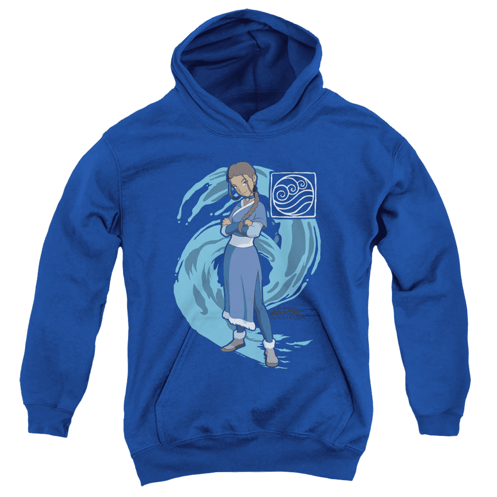 Avatar The Last Airbender Katara Water Wave - Youth Hoodie - Walmart.com