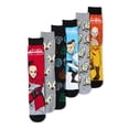 thumbnail image 1 of Avatar The Last Airbender Men’s Socks, 6-Pack, 1 of 2