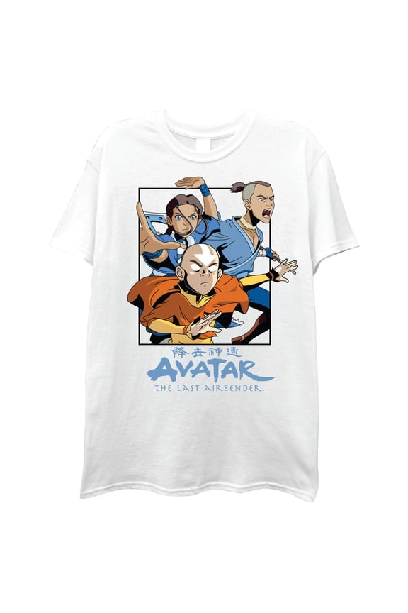 Avatar The Last Airbender Mens Short Sleeve T-Shirt - Nickelodeon