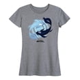 thumbnail image 1 of Avatar - The Last Airbender - Moon and Ocean Spirit Koi - Women's Short Sleeve Graphic T-Shirt, 1 of 5