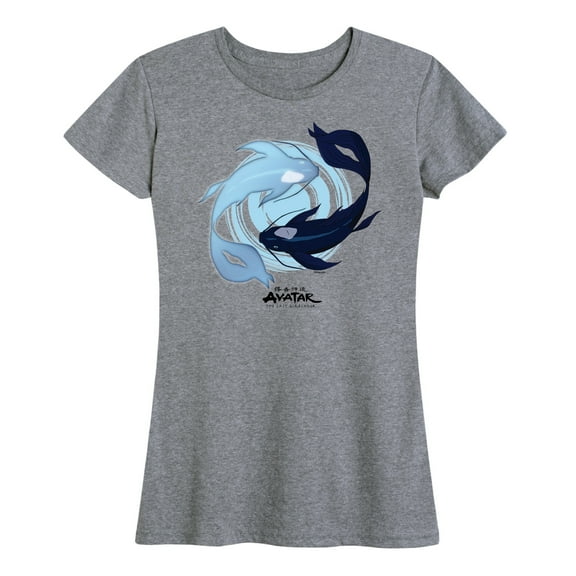 Avatar - The Last Airbender - Moon and Ocean Spirit Koi - Women's Short Sleeve Graphic T-Shirt