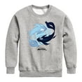 thumbnail image 1 of Avatar - The Last Airbender - Moon and Ocean Spirit Koi - Youth Crewneck Fleece Sweatshirt, 1 of 5