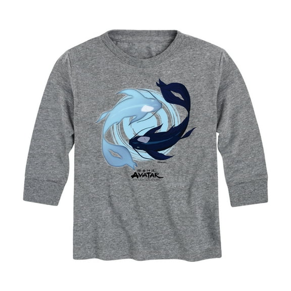 Avatar - The Last Airbender - Moon and Ocean Spirit Koi - Youth Long Sleeve Graphic T-Shirt