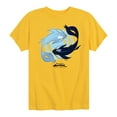thumbnail image 1 of Avatar - The Last Airbender - Moon and Ocean Spirit Koi - Youth Short Sleeve Graphic T-Shirt, 1 of 5