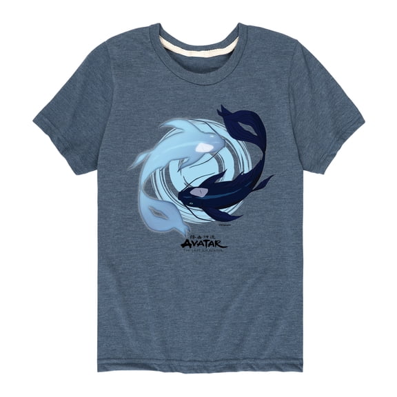 Avatar - The Last Airbender - Moon and Ocean Spirit Koi - Youth Short Sleeve Graphic T-Shirt