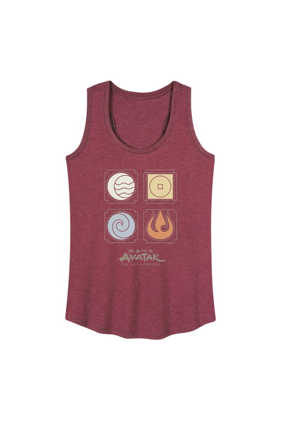 - Nations Symbols - Women's Racerback Tank Top