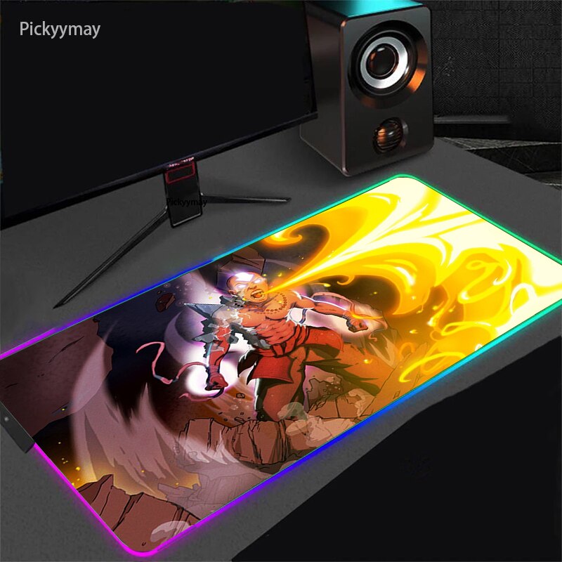 Avatar The Last Airbender RGB Large PC Gaming Mouse Pad Anime Mousepad