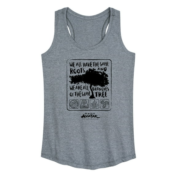 Avatar - The Last Airbender - Same Roots - Women's Racerback Tank Top