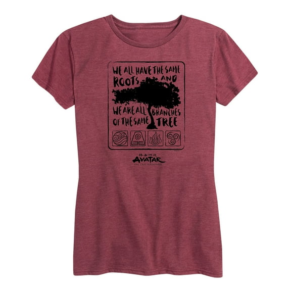 Avatar - The Last Airbender - Same Roots - Women's Short Sleeve Graphic T-Shirt