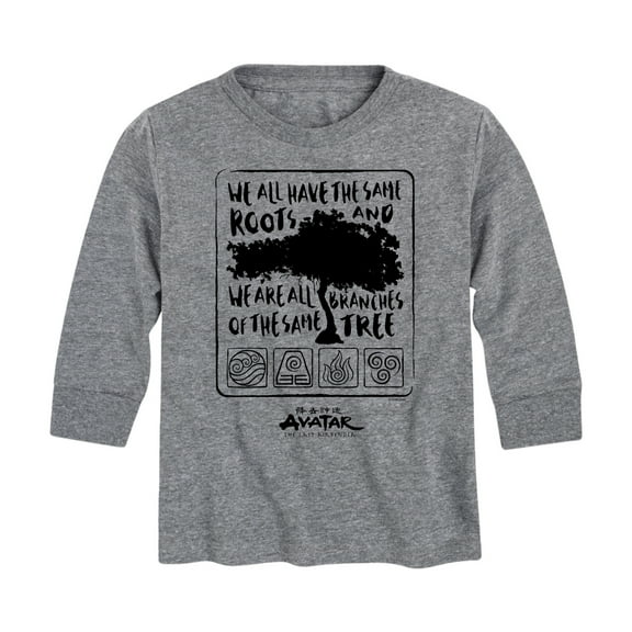 Avatar - The Last Airbender - Same Roots - Youth Long Sleeve Graphic T-Shirt