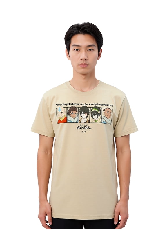 Avatar The Last Airbender Shirt Men's Never Forget Short Sleeve Tee