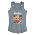 thumbnail image 1 of Avatar - The Last Airbender - Sokka Aang Katara - Women's Racerback Tank Top, 1 of 5
