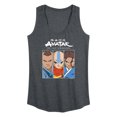 thumbnail image 1 of Avatar - The Last Airbender - Sokka Aang Katara - Women's Racerback Tank Top, 1 of 5